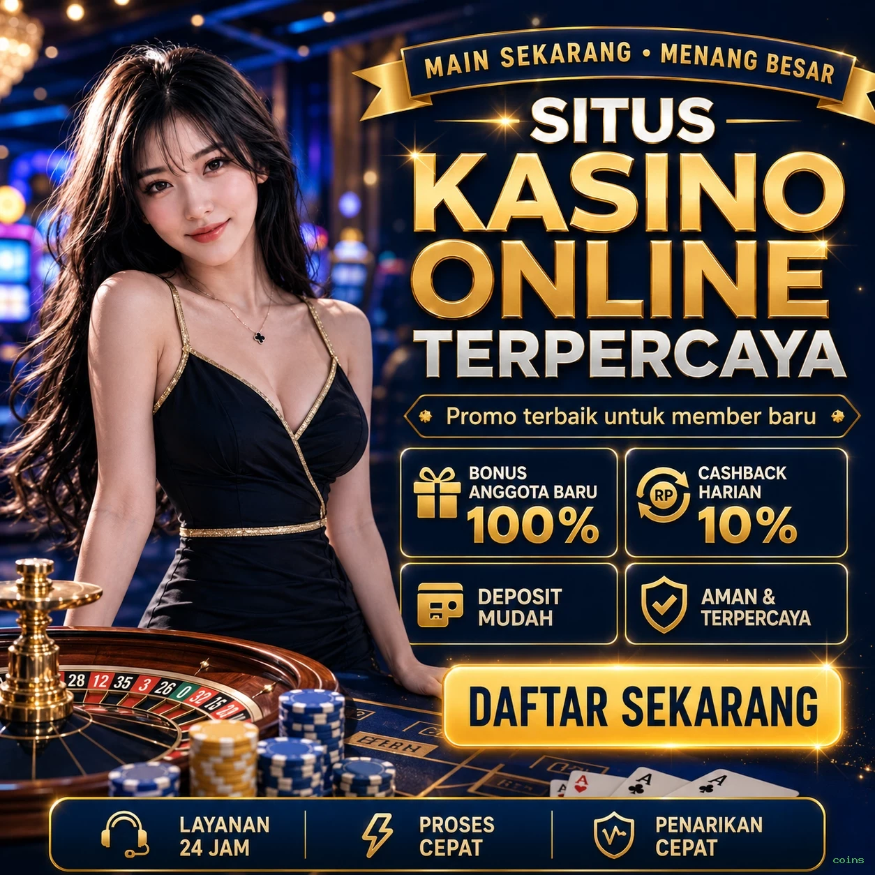 coins Dukungan Pelanggan